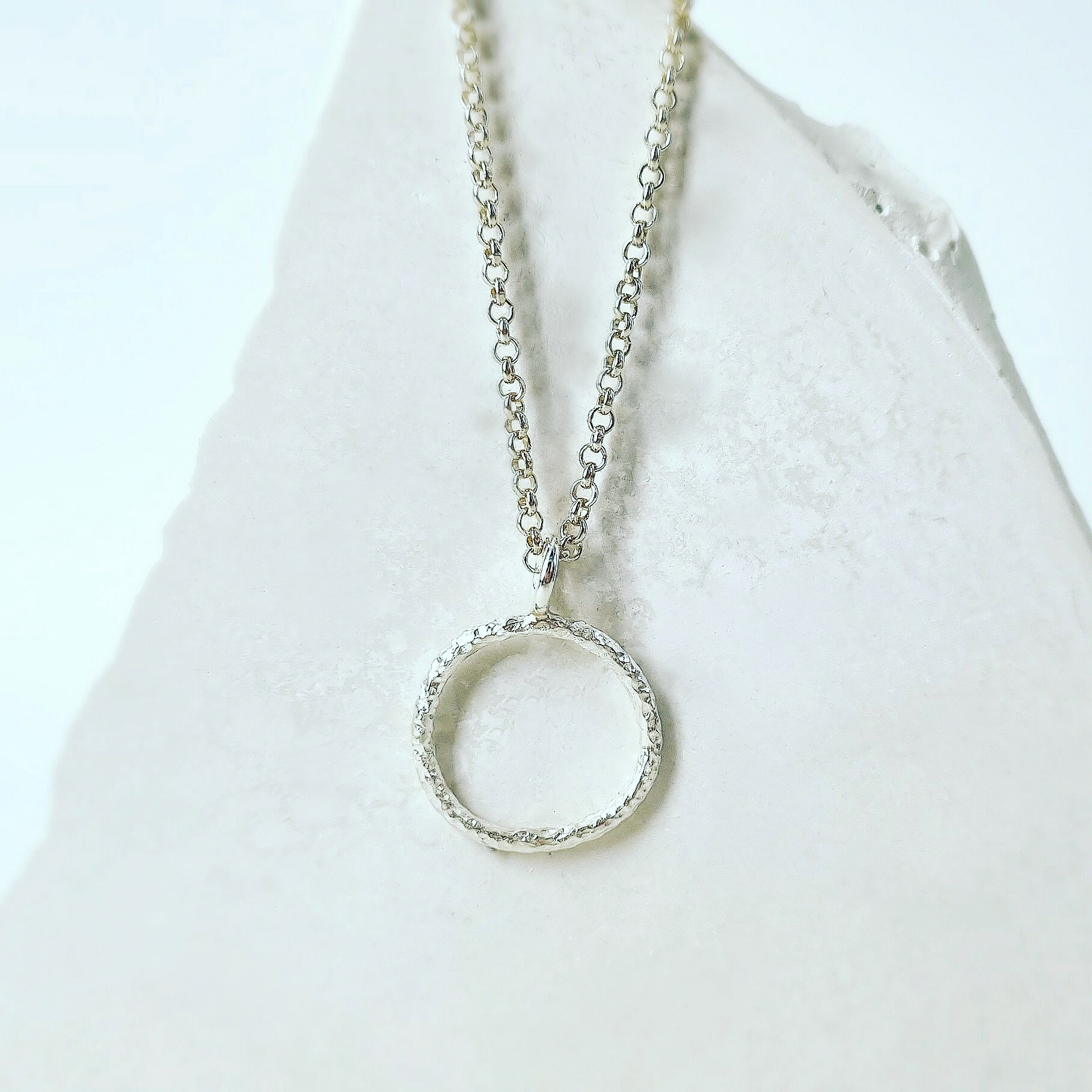 Organic Infinity Pendant