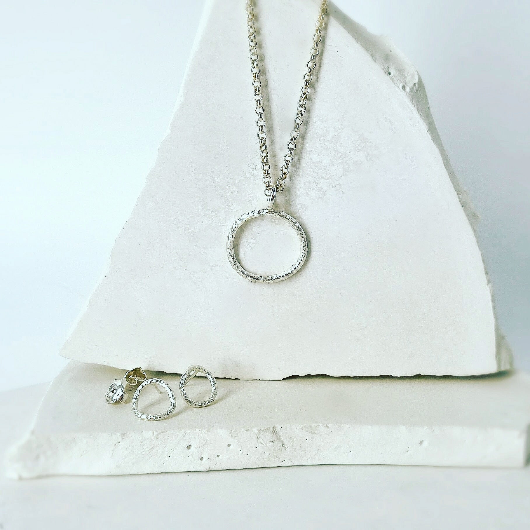 Organic Infinity Earring