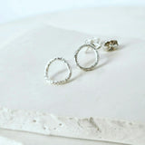 Organic Circle Earring