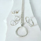 Organic Infinity Ring