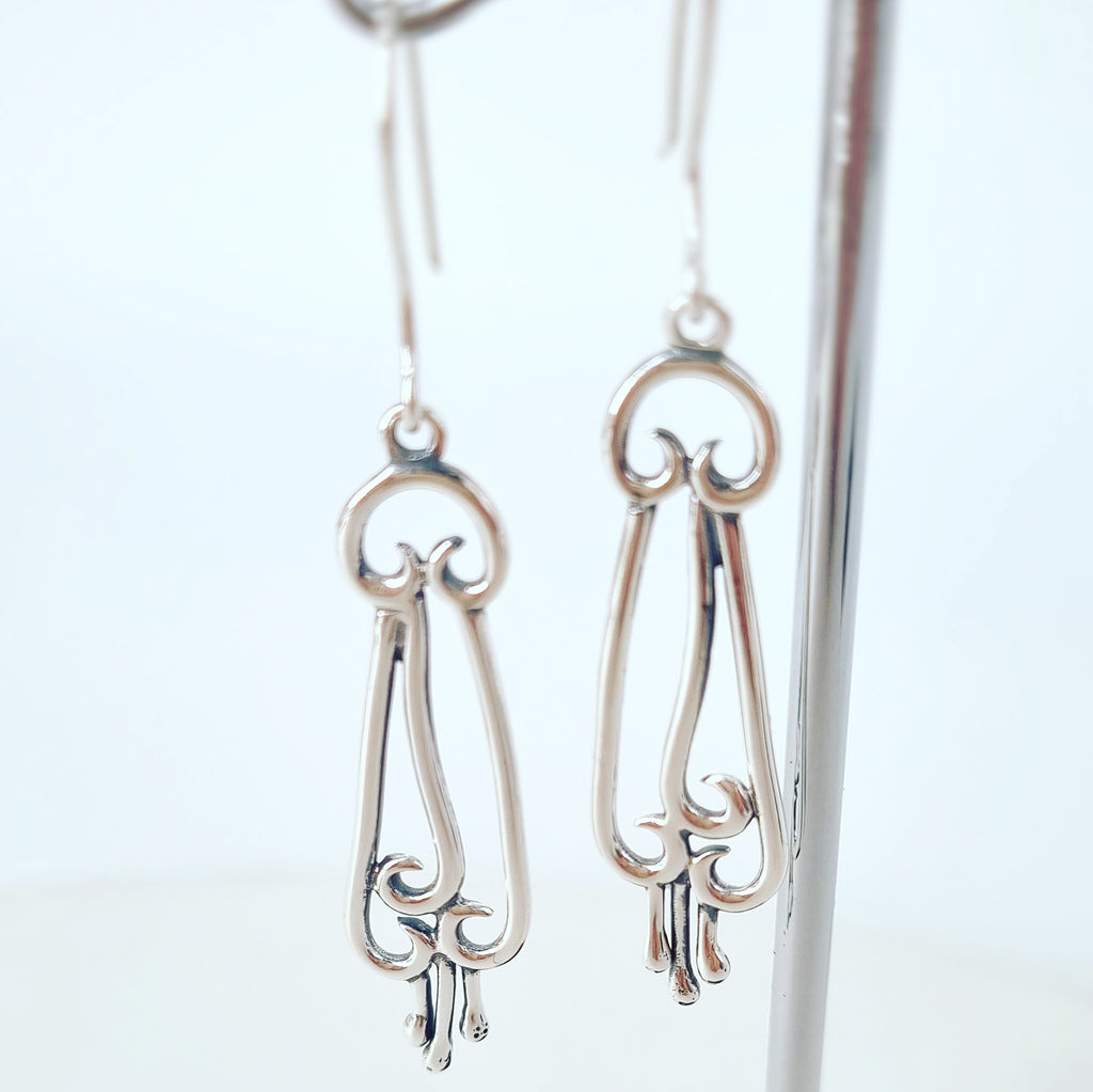 Filigree Kowhai Earrings