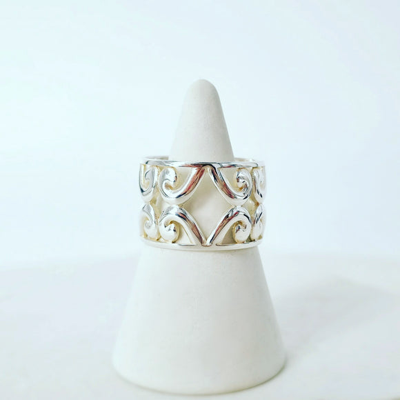 Māori Design Ring – Jewellery By Maree - Main Image