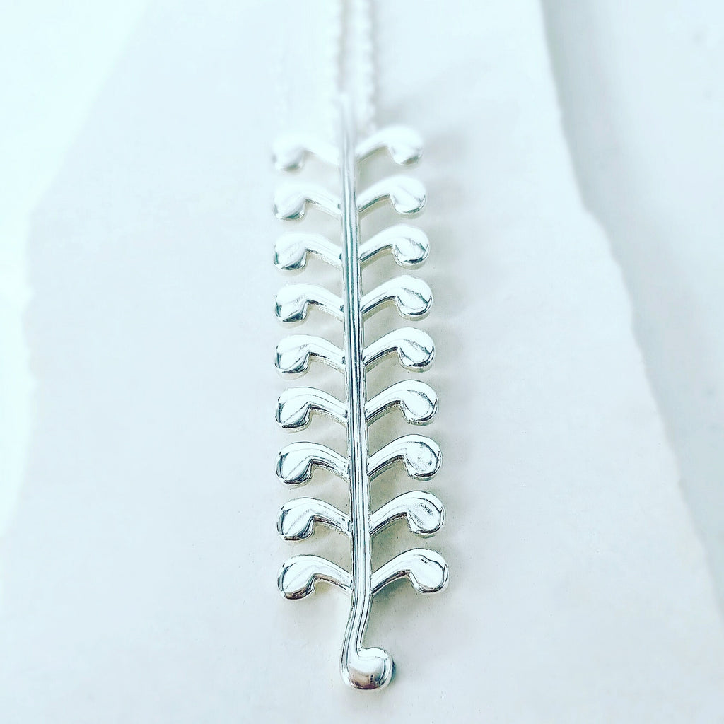 Kowhai Leaf Pendant