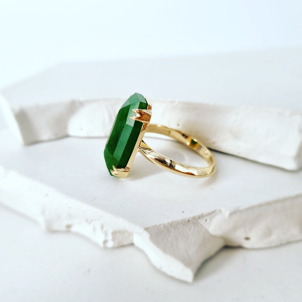 Warrior's Heart: Pounamu Ring